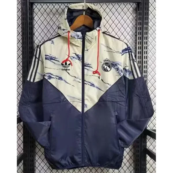 24-25 RMA khaki Royal Blue Windbreaker
