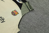 23-24 BAR Beige Tank top and shorts suit