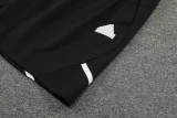 24-25 JUV Black Training Short Suit (100%Cotton)纯棉