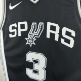 22-23 SA Spurs PAUL #3 Black Top Quality Hot Pressing NBA Jersey