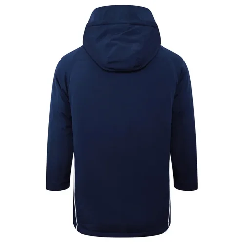 24-25 Internacional Royal Blue Hooded Windbreaker Fabric Cotton Coat #G195
