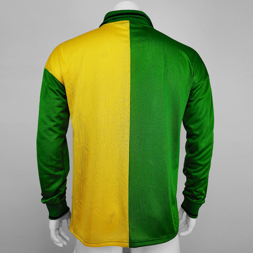 1992 Man Utd Away Long Sleeve Retro Soccer Jersey (长袖)