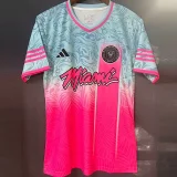 24-25 Inter Miami Pink Blue Special Edition Fans Soccer Jersey