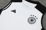 24-25 Germany White Black Tank top and shorts suit
