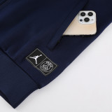 23-24 PSG Royal blue Jacket Tracksuit #02