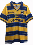 1998-1999 Parma Home Retro Soccer Jersey
