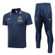 23-24 PSG Royal Blue Polo Tracksuit #C1012
