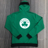 2022 Celtics Player GI Green Zip hoodie Jacket