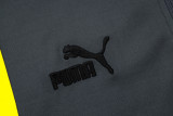 23-24 Dortmund Grey Jacket Tracksuit #A702