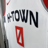 2019-20 ROCKETS WESTBROOK #0 White City Edition Top Quality Hot Pressing NBA Jersey