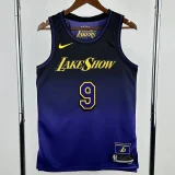 24-25 LAKERS JAMES JR. #9 Royal blue City Edition Top Quality Hot Pressing NBA Jersey