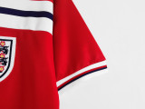 1982 England Retro Away Retro Soccer Jersey