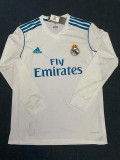 2017-2018 RMA Home Long Sleeve Retro Soccer Jersey (长袖)