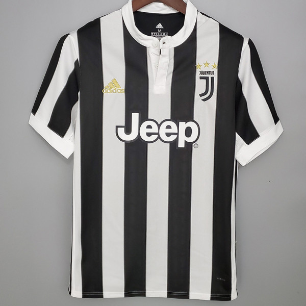2017-2018 JUV Home Retro Soccer Jersey