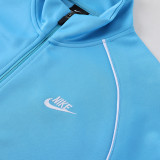 23-24 NK Sky Blue Jacket Tracksuit #NJ09