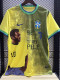 2022 Pele Commemorative Edition Yellow Soccer Jersey