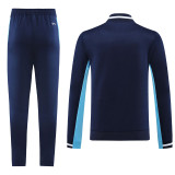 2023 AD Royal blue Jacket Tracksuit #AJ06