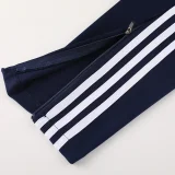 2024 AD Fancy Blue Half Pull Tracksuit #AB06 (半拉链)