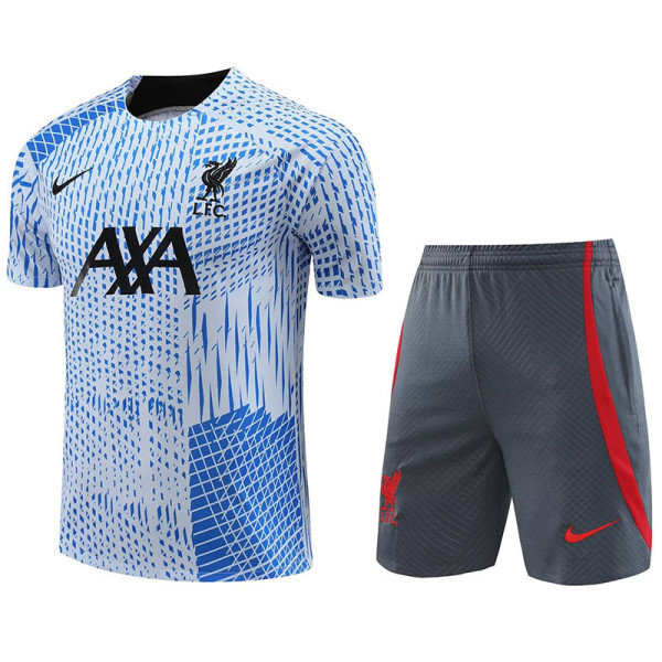 23-24 LIV Blue Training Short Suit