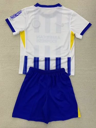 24-25 Brighton Home Kids Soccer Jersey
