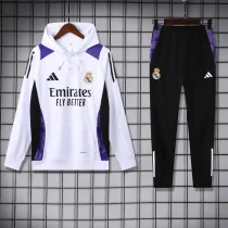 24-25 RMA White Hoodie Tracksuit (卫衣套装)