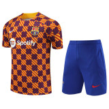 23-24 BAR Yellow Training Short Suit