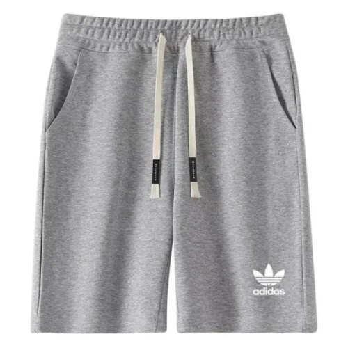 2025 AD Grey Pure Cotton Fabric Casual short Pants *灰