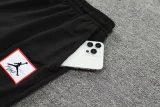 2024 JORDAN Black Training Short Suit #2222 (100%Cotton)纯棉