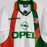 1994-1996 Ireland White Retro Soccer Jersey