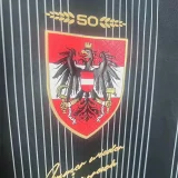 24 Austria 50th Anniversary Black Long Sleeve Soccer Jersey (长袖)