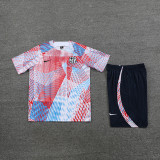 23-24 BAR White Red Blue Training Short Suit