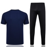 23-24 Gremio Royal Blue Short-sleeved Trouser Suit #C1016