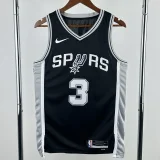 22-23 SA Spurs PAUL #3 Black Top Quality Hot Pressing NBA Jersey