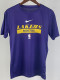 2023 LAKERS Purple Quick drying T-shirt