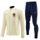 23-24 PSG Beige Jacket Tracksuit
