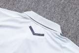23-24 Man City Light Grey Polo Tracksuit #C991