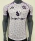 2024-25 Man Utd White Purple Special Edition Player Version Soccer Jersey