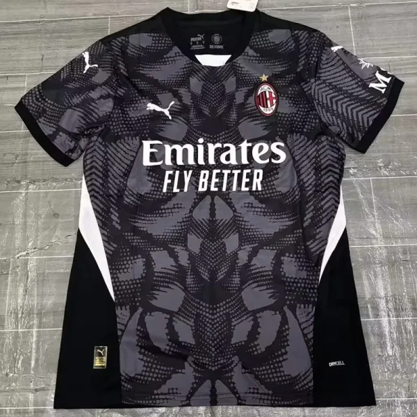 24-25 ACM Black GoalKeeper Fans Soccer Jersey