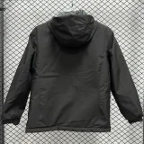2024 Camel Thickened warm Black Outdoor Jackets #F6加绒冲锋衣