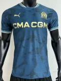 24-25 Marseille Away   Player Version Soccer Jersey (金广告)