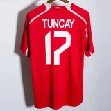 2008 Turkey Red Retro Soccer Jersey