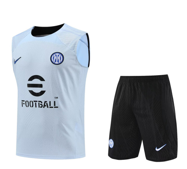 23-24 INT Light Blue Tank top and shorts suit