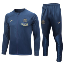 23-24 PSG Royal Blue Jacket Tracksuit #A656
