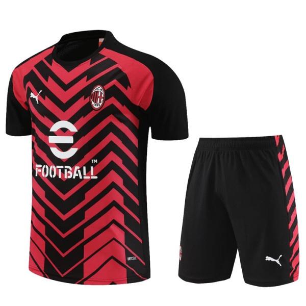 23-24 ACM Red Black Training Short Suit