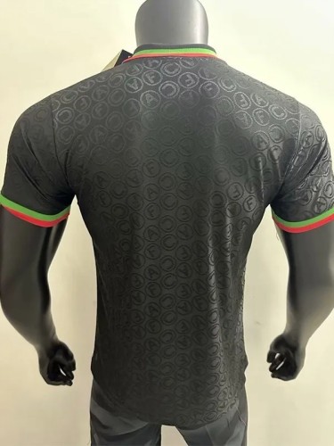 25-26 ARs Black Special Edition Player Version Soccer Jersey 字母印
