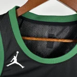 22-23 Celtics PORZINGIS #8 Black Top Quality Hot Pressing NBA Jersey (Trapeze Edition) 飞人版