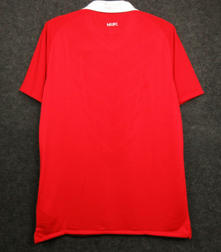 2010-2011 Man Utd Home Retro Soccer Jersey