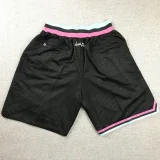 Heat Black City Edition Top Quality NBA Pocket Pants * 热火