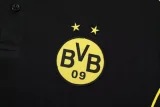25-26 Dortmund Black Polo Tracksuit