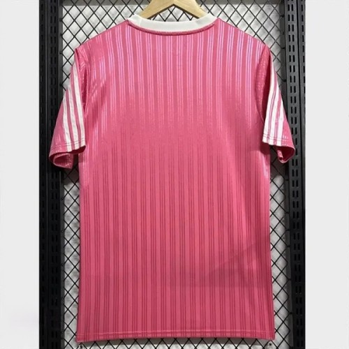 2025 AD Casual Pink Fans Training shirts *三叶草
